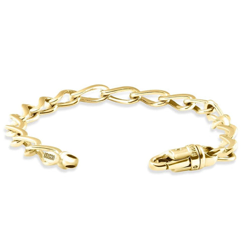 Men's 14k Gold (31gram) or Platinum (58gram) 8mm Link Bracelet 8.5"