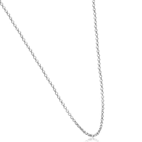 14k Gold 18" Micro Rolo Chain With Lobster Clasp