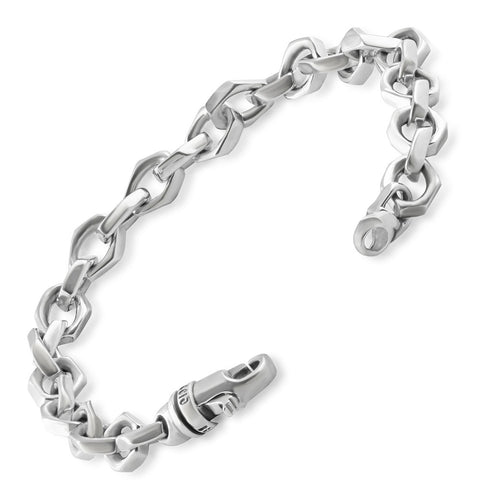 Men's 14k Gold (34gram) or Platinum (54gram) 8.5mm Link Bracelet 8.5"