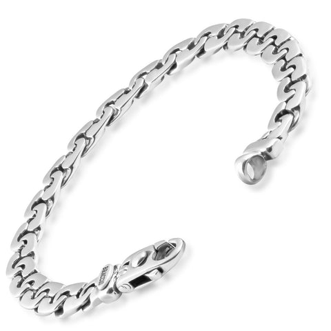 Men's 14k Gold (35gram) or Platinum (65gram) 8mm Link Bracelet 8.5"