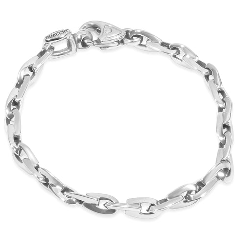 Men's Platinum 37.8 grams 6mm Link Bracelet 8.5"