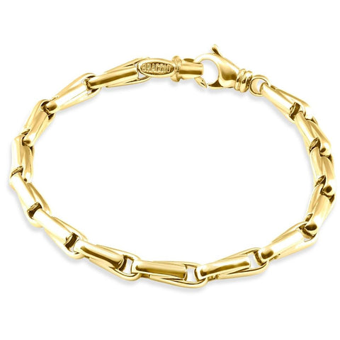 Men's Seed Link 14k Gold (29gram) or Platinum (47gram) 5mm Bracelet 8.5"