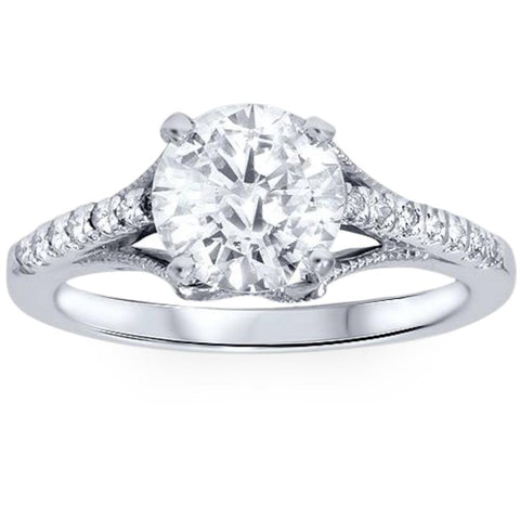 7/8ct   Diamond Engagement Ring 950 Platinum