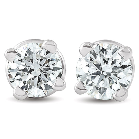 F/VS .50 Ct Simulated Diamond Studs