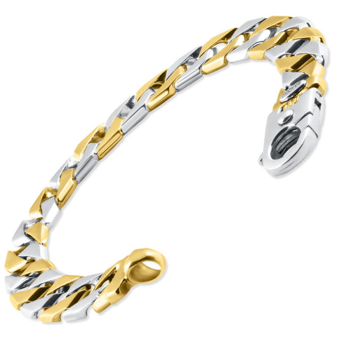 Men's Cuban Link 14k Gold (62gram) or Platinum (99gram) 12.5mm Bracelet 8.5"