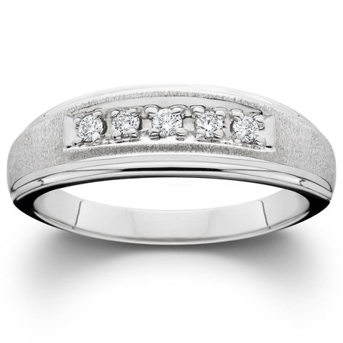 1/6ct Diamond Ring 14K White Gold