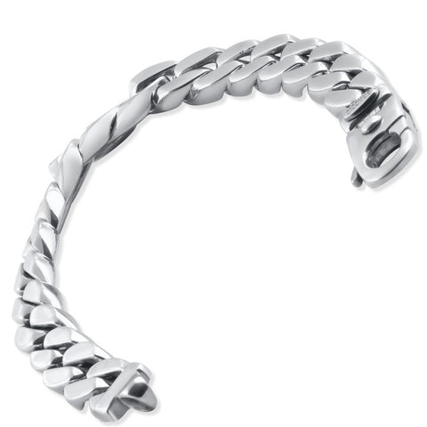 Men's Curb Link 14k Gold (79gram) or Platinum (127gram) 10.5mm Bracelet 9.25"